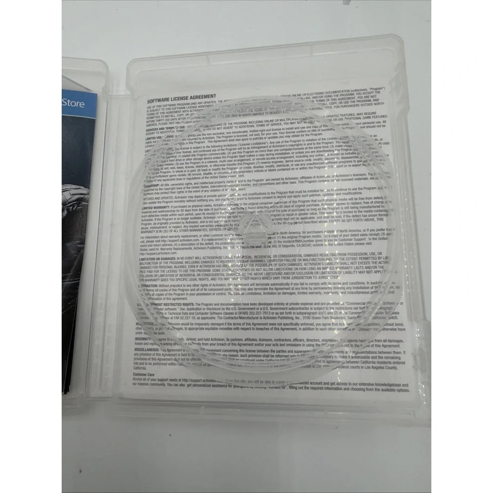 Call Of Duty Ghosts Activision‎ Sony PlayStation 3 Video Game Case Manual Only